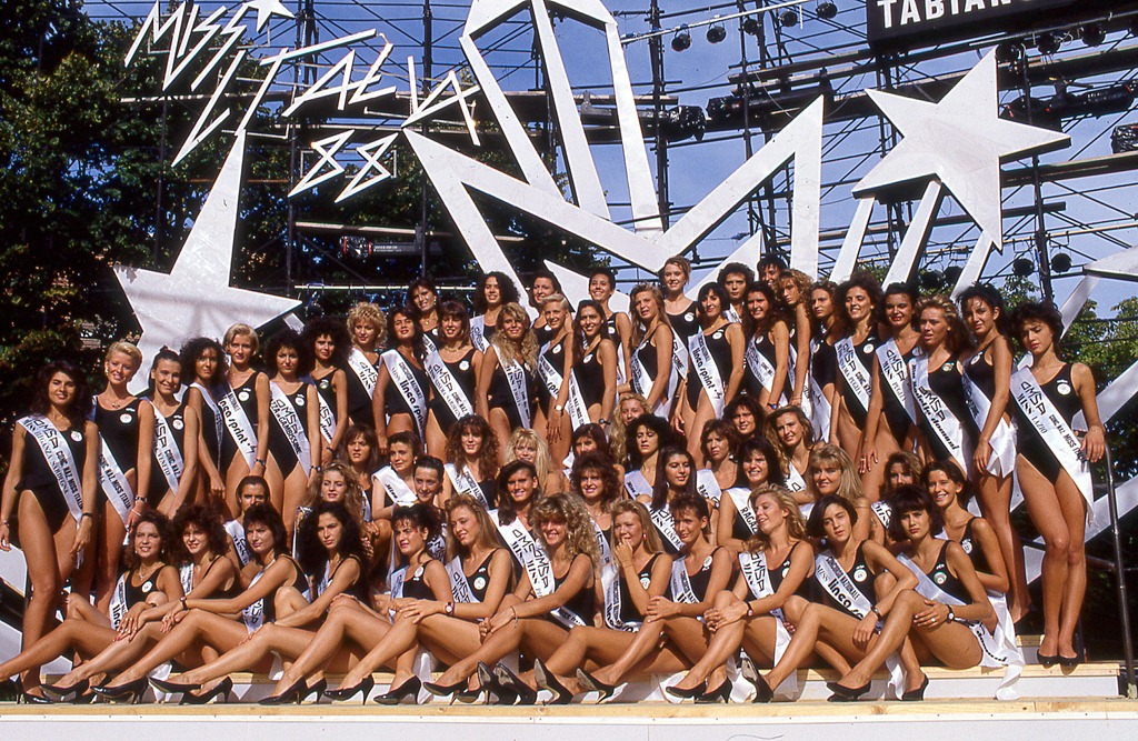 Le concorrenti di Miss Italia del 1988.